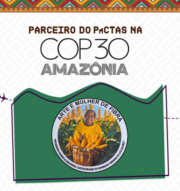 Novo parceiro do PaCTAS na COP30: Arte e mulher de fibra