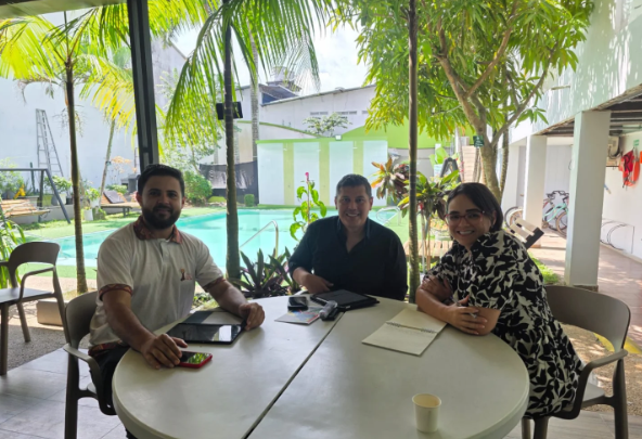 No dia 8 de julho, a equipe do Parque Científico e Tecnológico do Alto Solimões, representada pela coordenadora Taciana Coutinho e pelo vice-coordenador Eliel Brandão